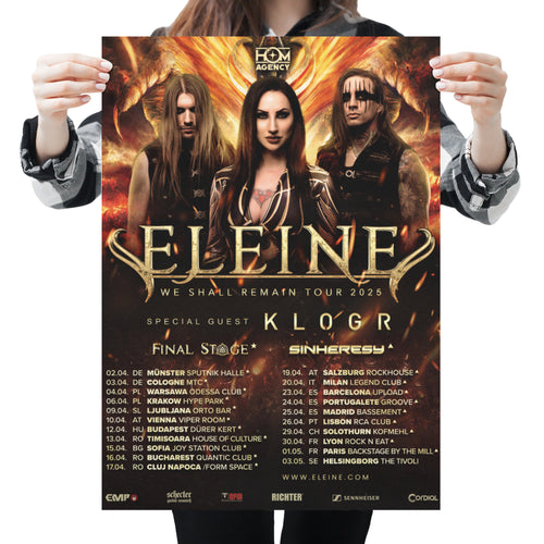 A2 Tour Poster Pt. 2 - Signed!
